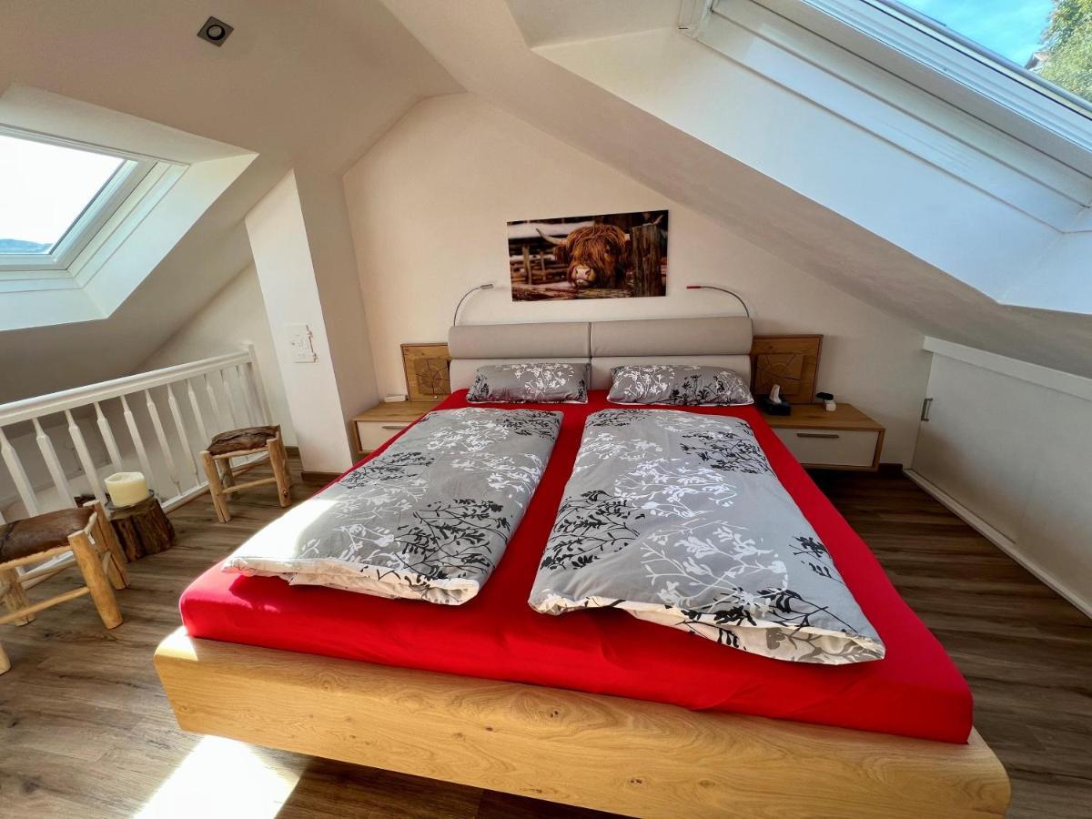 Ferienwohnung Alpenliebe-Mit Bergblick Oberstaufen Exterior foto