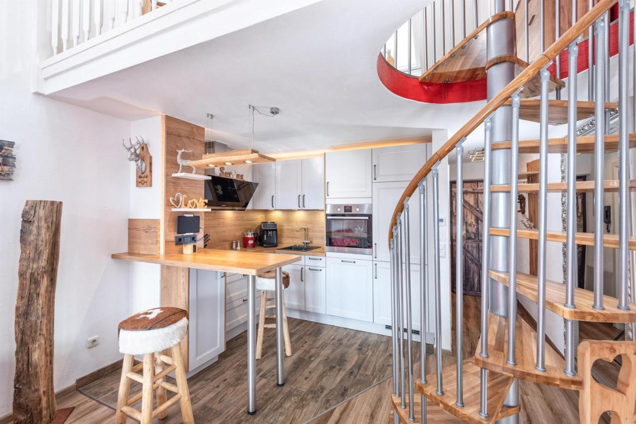 Ferienwohnung Alpenliebe-Mit Bergblick Oberstaufen Exterior foto